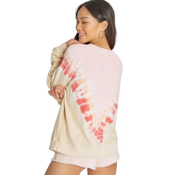 Wildfox Pink and Orange Tie-Dye Sweatshirt - Picture 6 of 10